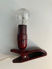 Leseleuchte  - Bakelit - Vintage - Klemmlampe - Klemmleuchte art Deco