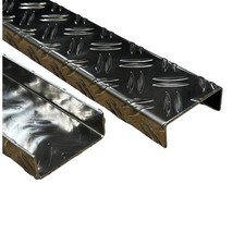 Aluminium Riffelblech Duett