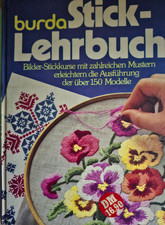 Burda Strick-Lehrbuch Bilder-Stickkurse mit zahlreichen Mustern ca. 150 Modelle
