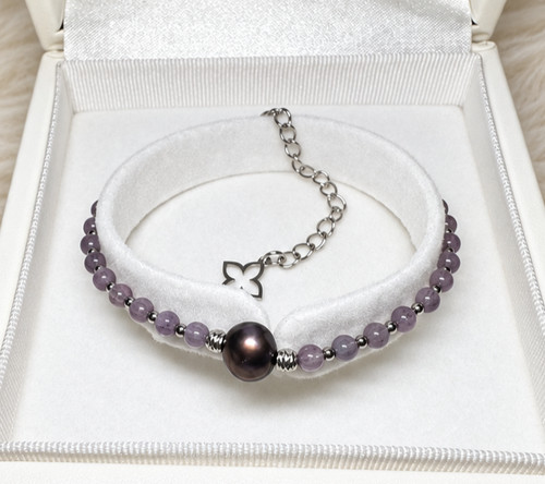 Armband mit amethyst und - armband,