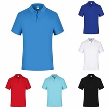 Männlich Männer T-Shirt Kurzarm Leichte Dehnung Täglich Arbeitskleidung