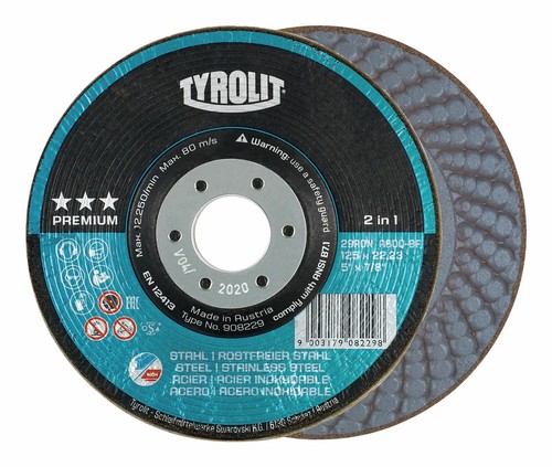 Tyrolit rondeller 2in1 - 2in1, 125