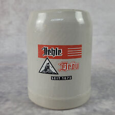 alte Bierkrug Jehle Brauerei Biberach 0,5 Liter Steingut