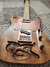 E-Gitarre Guitar Telecaster Steel UNIKAT 