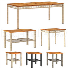 Gartentisch Poly Rattan