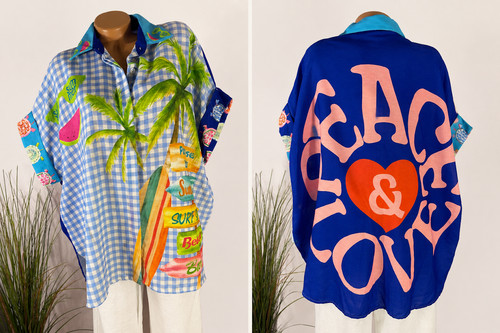 Sommer bluse ponchobluse - sommer,
