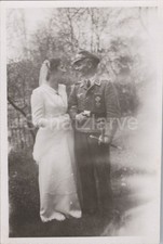 Foto, Luftwaffe Soldat mit Ehrendolch und Braut (MJ-44)1025