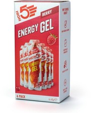 High5 Energy Gel, 6 x 40 g