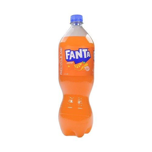 Fanta big orange soft - soft, drink