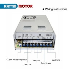 【DE】DC Schaltnetzteil 400W 24V 48V 60V 70V LED Netzteil 400W Switch Power Supply