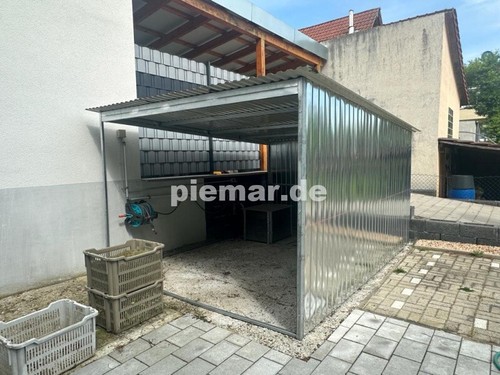 Blechgarage carport 3x5m lager - blechgarage,