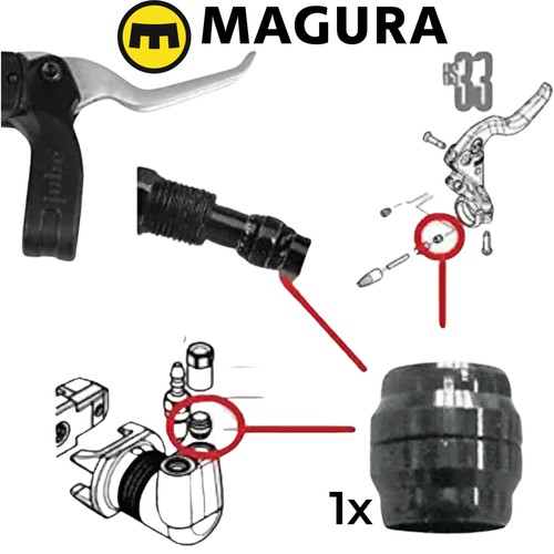 Magura bremsleitung - 1x,