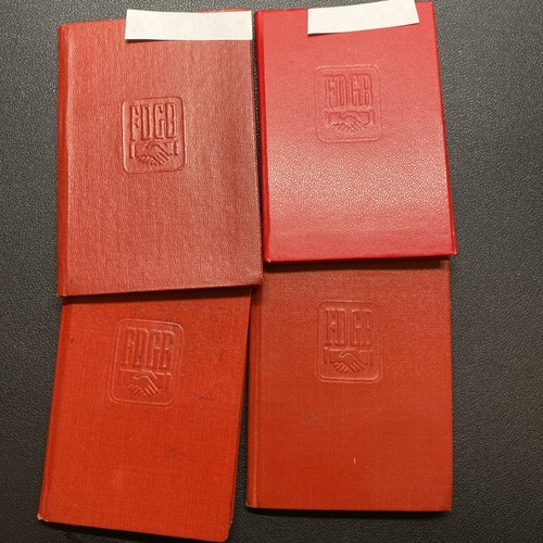Originale ddr fdgb ausweise - originale,