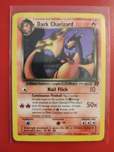 Dark charizard team rocket - charizard,