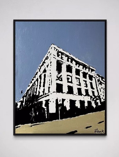 Architektur gemälde abstrakte - architektur,
