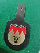 Brustanhänger Verbandsabzeichen Bundeswehr - Heeresmusikkorps 12