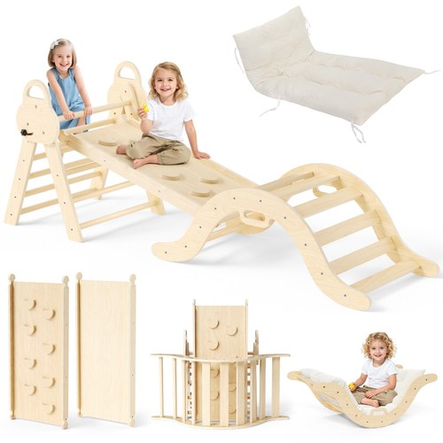 Montessori kletterdreieck holz - montessori,