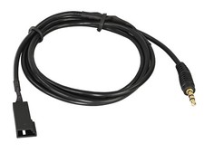 AUX IN Adapter 3PIN für BMW BM54 E39, E46, E38, E53 auf 3,5 Klinke 130cm Kabel