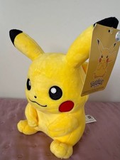 Pikachu Stofftier Pokemon Plüsch Plush Kuscheltier Anime Manga Sammler 20 cm