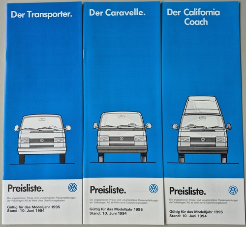 Konvolut volkswagen - konvolut, t4