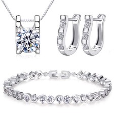 SCHMUCKSET 925 STERLING SILBER