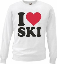 Sweatshirt I LOVE SKI FAHREN -