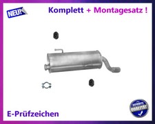 Endschalldämpfer für Peugeot