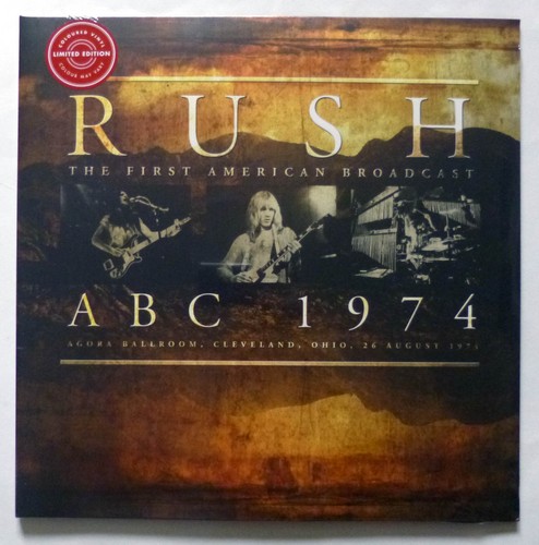 Rush abc 1974 - rush, 2x12”