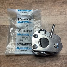 Schaefer Marine 70-86 Schottklemme  Spinnaker Fallklemme Fallenstopper Edelstahl
