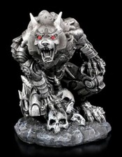Steampunk Werwolf Figur -