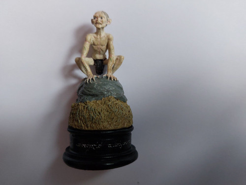 Fantasy figur gollum - figur, aus
