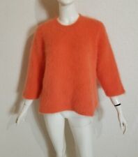 Bellerose toller kuscheliger sehr flauschiger Angora Pullover Oversize Orange