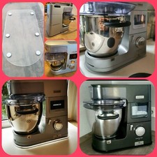 Gleitbrett Kenwood Cooking Chef XL klar, schwarz, schwarz matt, satiniert, weiß