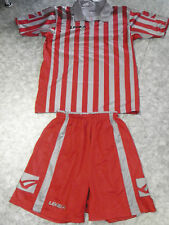 Abverkauf !  Trikotset BROADWAY Kurzarm  v. Legea , rot / grau , Gr. 2XS,XS,XL