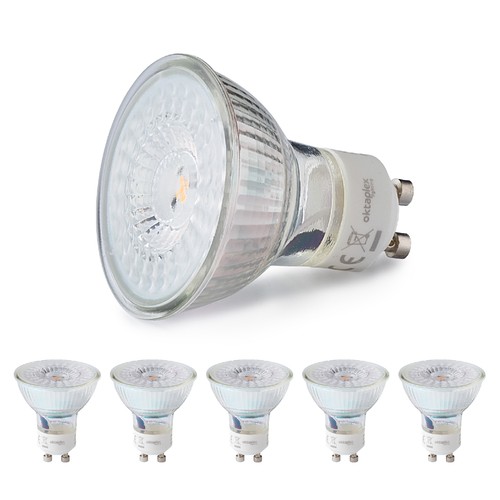 6er set oktaplex gu10 led - set,