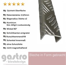 Aluminium Riffelblech Quintett