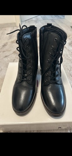 Leder stiefeletten th - leder,