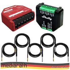 Shelly 1PM Gen3 16A DC-AC Power Metering opt. Plus Addon & DS18B20 Temp Sensor