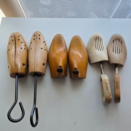 Paar schuhspanner holz - 3,