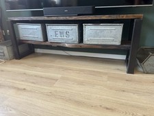 TV Board Lowboard Unterschrank Sideboard Kommode Industrial Massiv Vintage