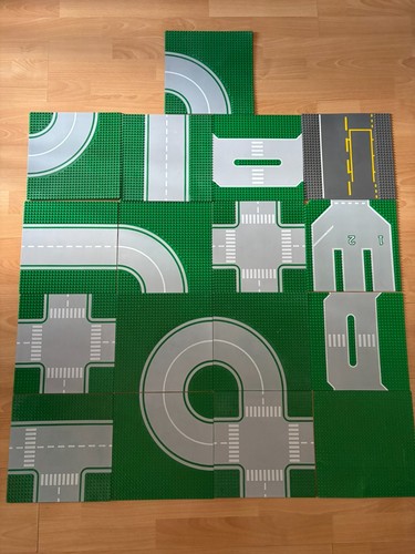 Lego city straßenplatten - lego, 17