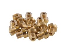 Hauptdüsen Set 15 Stück 60-130 M6 für 12mm - 17,5mm Dellorto Vergaser 6mm Mikuni