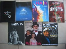 7 Musical Theater Programmhefte