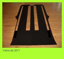 Gastraumteppich passend für Mercedes Viano  Kompakt ab 2011 mit Tisch 1 Tür