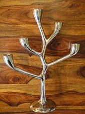 Kerzenleuchter Baum Silber