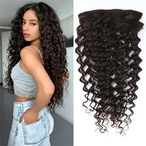 Deep curly clip extensions - deep, in