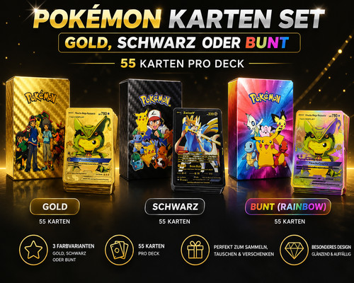 Pokémon karten set - 🎴,