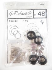 1:43 Robustelli Ferrari F40 Reifen / Felgen Satz Bausatz Zubehör R48 Neu 