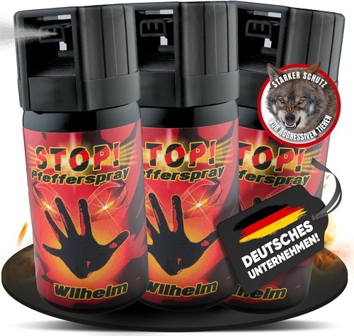 Wilhelm pfefferspray - x,