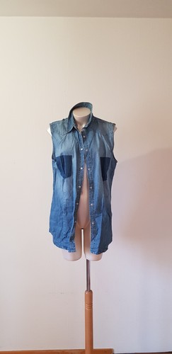 Jeansweste druckknöpfe gr - druckknöpfe,,